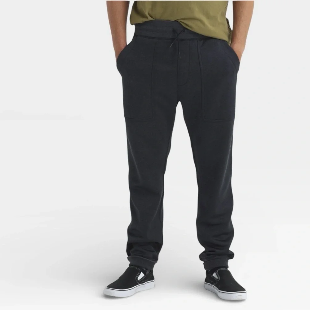 Burton Oak Pant Sweatpants Mens XL Black Jogger Fleece Casual Lounge Pants 20594 - Picture 2 of 8
